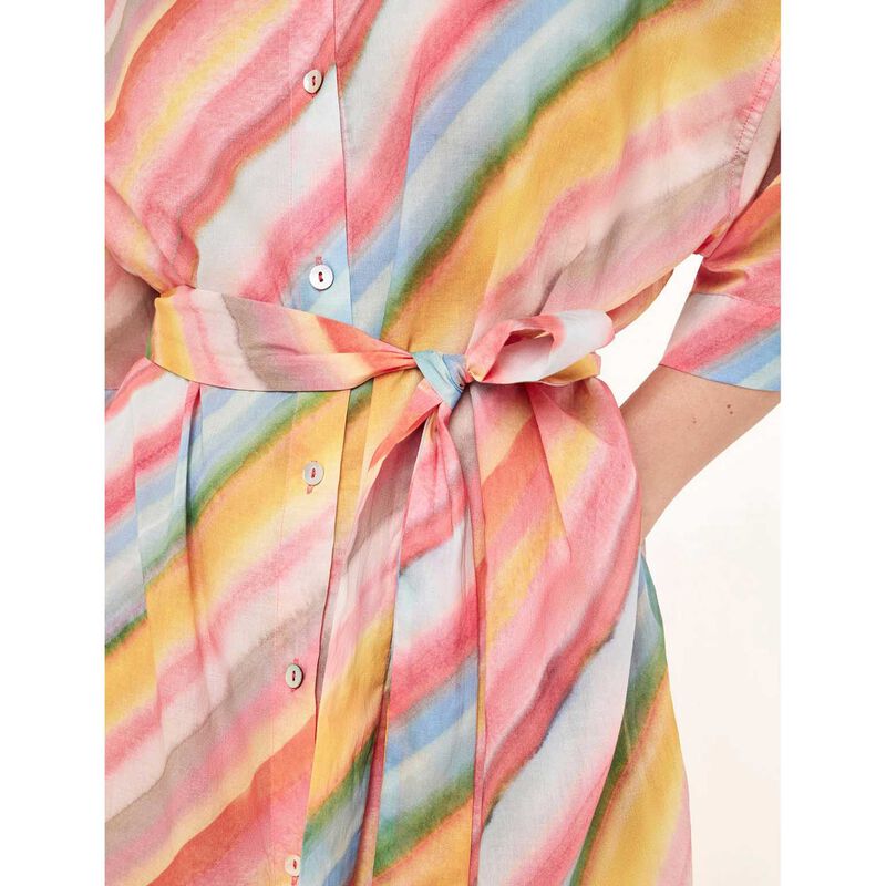 Papinelle Sophie Stripe Relaxed Maxi Nightshirt image number 3